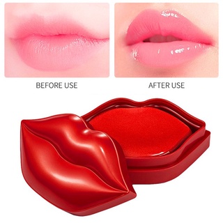 BIOAQUA 20 Peças Máscara Labial De Colágeno Cereja Hidratante Anti-Idade/Reduzir Linhas Lip/Lábios Lisos Cuidados Com A Pele