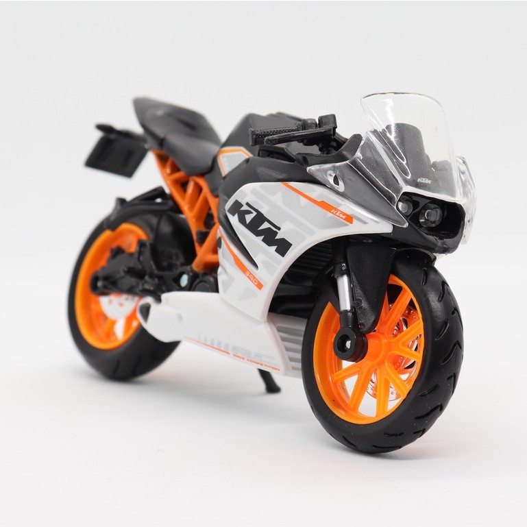 1:18 escala pequena maisto miniatura moto rc390 motocicleta diecast modelo  esporte bicicleta de corrida moto veículo presente brinquedo para crianças