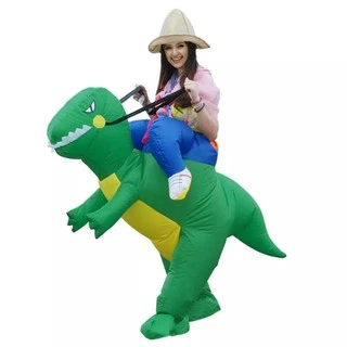 Fantasia inflável Dinossauro Cosplay