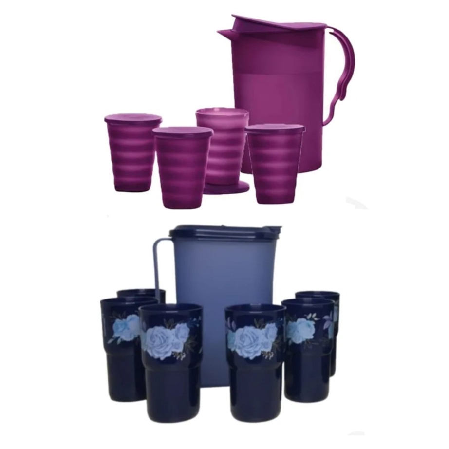 Tupperware Kit Jarra + Copos (5 peças) | Shopee Brasil