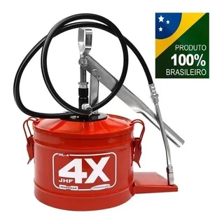 Engraxadeira manual com capacidade de 4 kg JHF4X - HL- 4 Hidromar