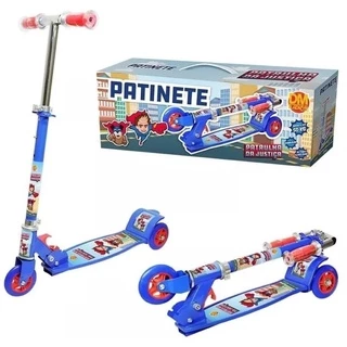Patinete Infantil Patrulha Da Justiça Dmr5667 - Dm Radical