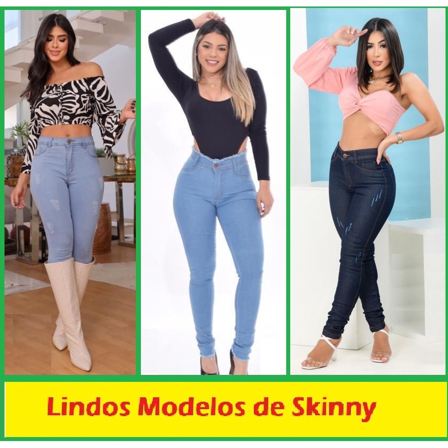 Calça Jeans Skinny Feminina - Compre agora