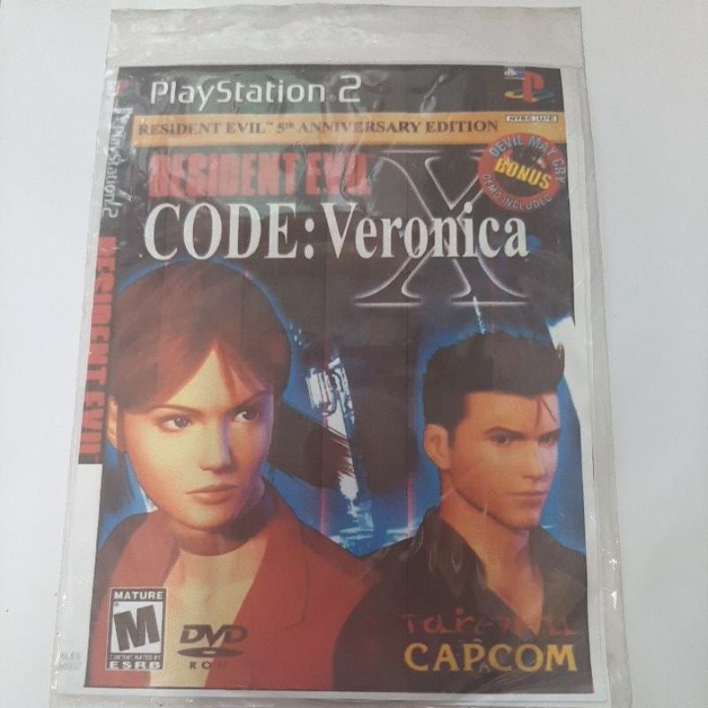 Resident Evil Code Veronica X-[Dublado PT-BR]-PS2/OPL-ISO-2022 