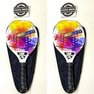 Kit 2 UNIDADES RAQUETE BEACH TENIS Kawasaki - praia em Oferta na Shopee