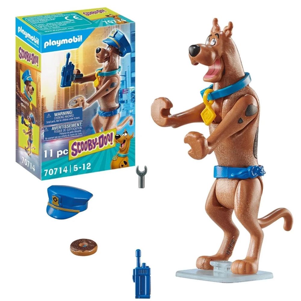 Playmobil Scooby-doo! 70714 Figura Coleccionable Policía, A Partir De 4 Años con Ofertas en