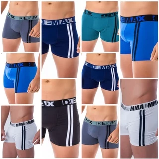 Kit 10 Cueca Boxer Listra Lateral Microfibra | Neymar em Oferta na Shopee