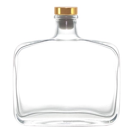 Garrafa Frasco Cristal Para Bebidas Whisky Cachaça Gin Vodka | Shopee ...