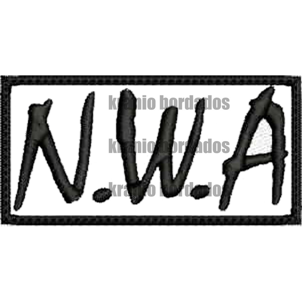 NWA RAP TRAP HIP HOP PATCH BORDADO ENVIO IMEDIATO | Shopee Brasil