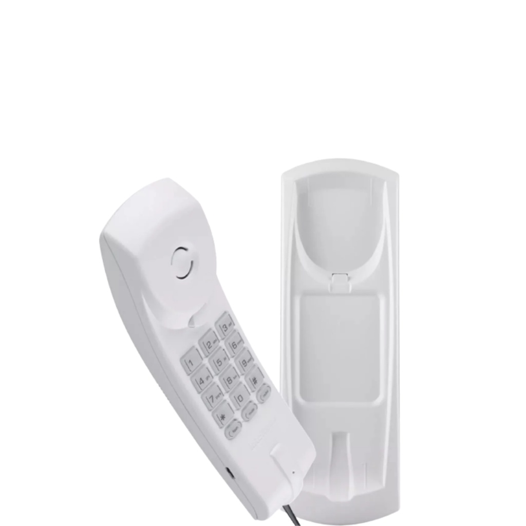Telefone Interfone Fixo Tc20 cinza artico Intelbras com Teclado luminoso