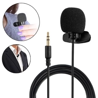 Mini Microfone De Lapela Profissional Plug P2 Preto