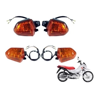 Kit 4 Piscas Seta Completo Pop 110 110i Modelo Original Stylus