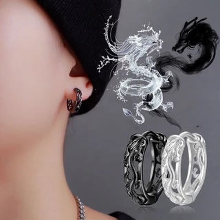 Nova Personalidade Masculina Brincos Hipster Retro Estilo Étnico Menina Simples Temperamento Trendy
