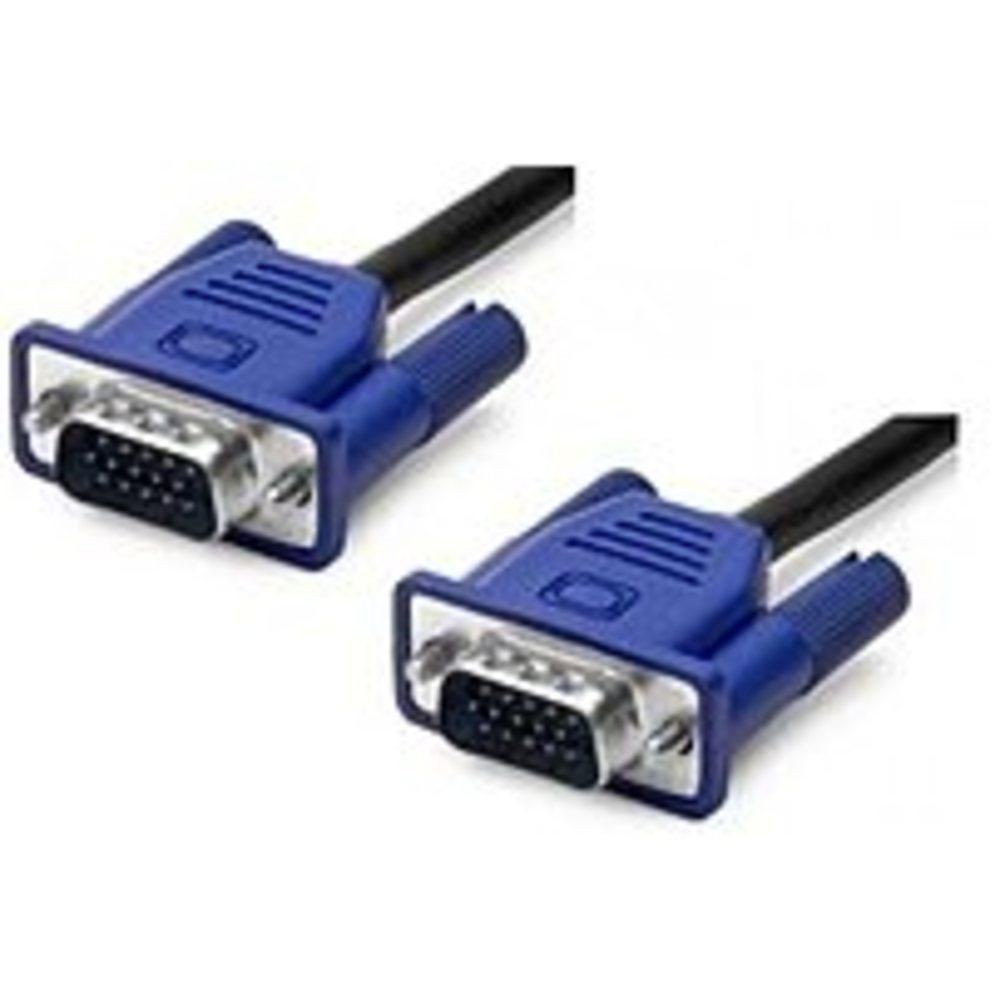 Cavo Vga Monitor 15 Poli Doppia Schermatura Ul 2919 Mt. 15 Maschio/Maschio Con Filtro Di Ferrite Antidisturbo 4016032334903