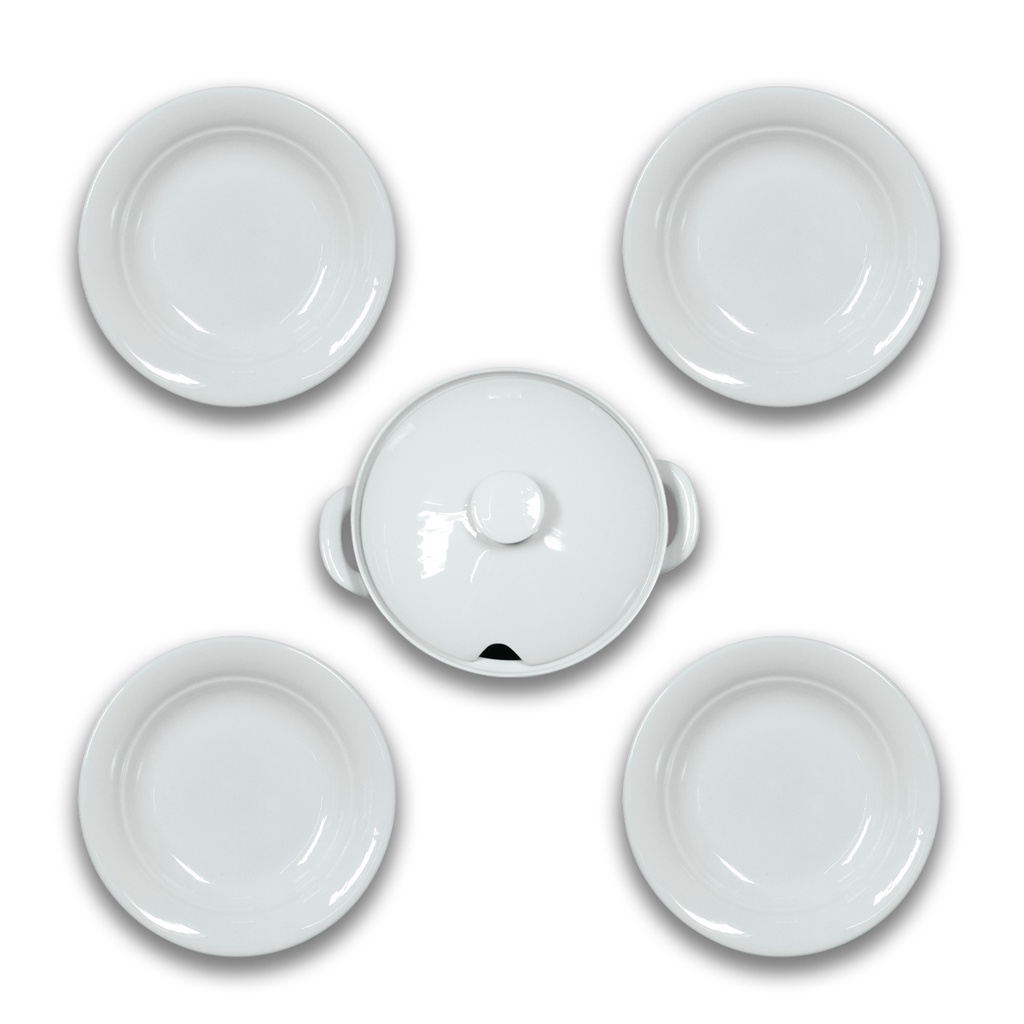 DOWAN Juego De 1 Cuenco Blanco Para Servir Grande De 9 Pulgadas, Cuenco De Cerámica De 76 Onzas Para Ensalada, Fruta, Sopa, Pasta, Pho, Apto Para Microondas Y Lavavajillas, Tazón Individual