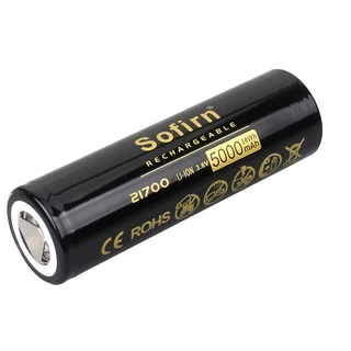Lanterna led Pequena Com Bateria Recarregável Sofirn 5000mah 21700 (Inserida Na)