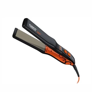 Prancha Chapa Titanium 230ºC Bivolt Laranja - Taiff