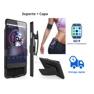 IPhone 6 7 8 XR 11 7 Plus 8 Plus Capa + Suporte de cintura cinto Belt Clip