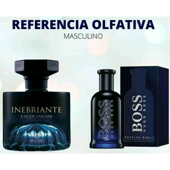 Perfume Maculino Inebriante 100ml - Hinode Referência Olfativa Hugo Boss) 