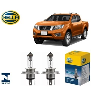 Lampada Farol Alto Baixo Nissan Frontier 2017 Em Diante Hella Par