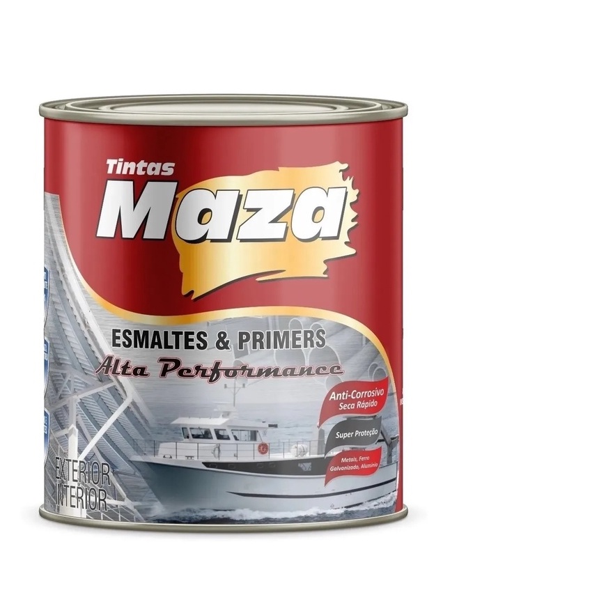Tinta Alta Temperatura Aluminio 600° 900ml Maza