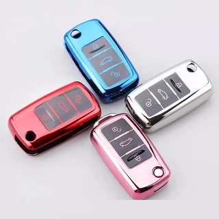 Capa Chave TPU Vw Volks Gol Up Golf Fox Bora Jetta Polo