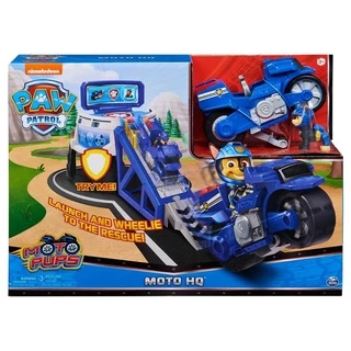 Brinquedo Patrulha Canina Playset Moto Hq Chase 2278 Sunny - Original