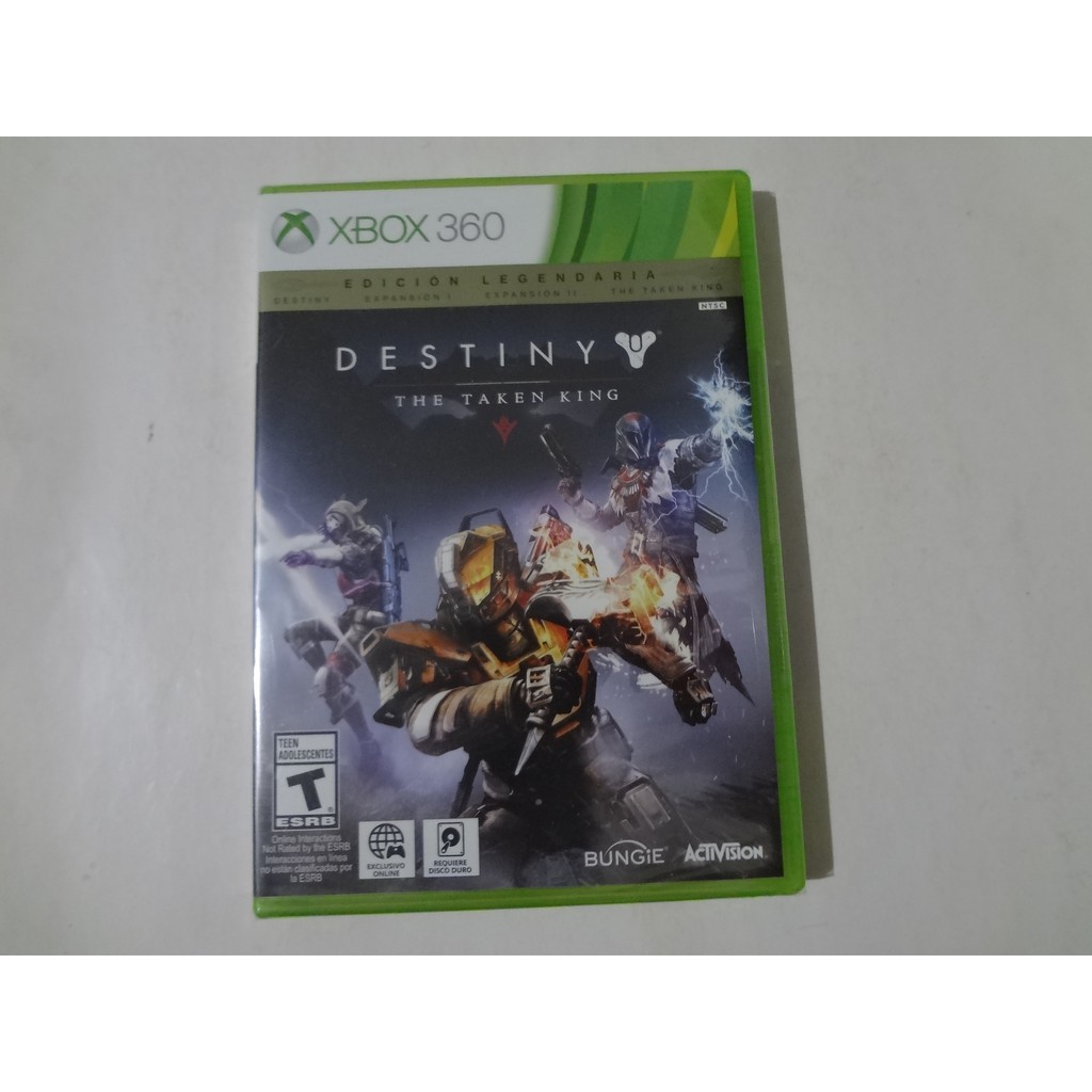 Destiny The Taken King Lacrado Xbox 360 Original