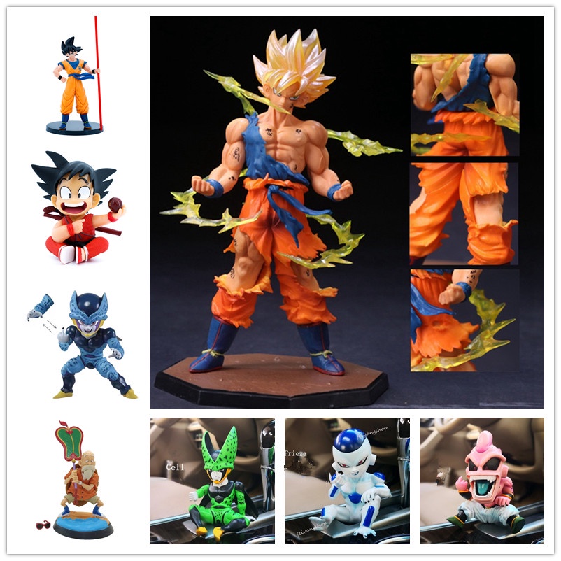 Dragon Ball GT Son Gohan Figure Anime Figures SSJ5 Goku Super Saiyan 4  Figurine PVC Statue Collectible Model Ornaments Toys Gift
