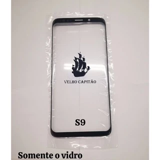 Vidro Frontal Da Tela Celular Samsung S9(Somente o Vidro Para Recupera tela com vidro quebrado)