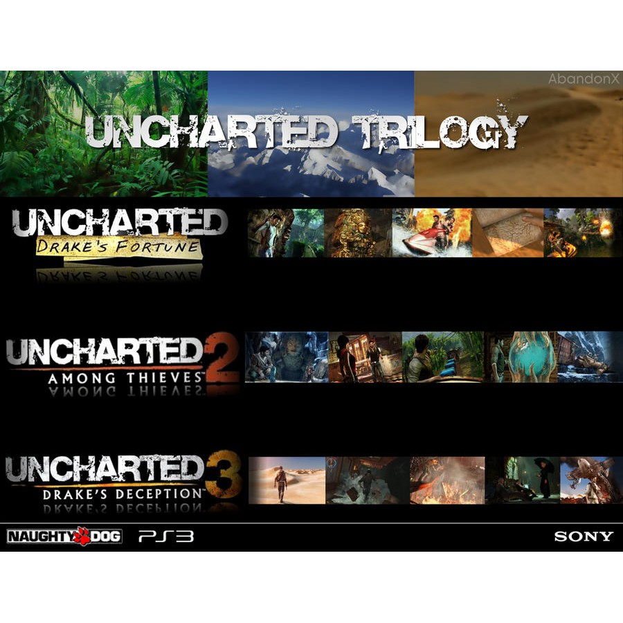 Jogo Uncharted 3 - Ps3 - Mídia Física - Capa Raríssima