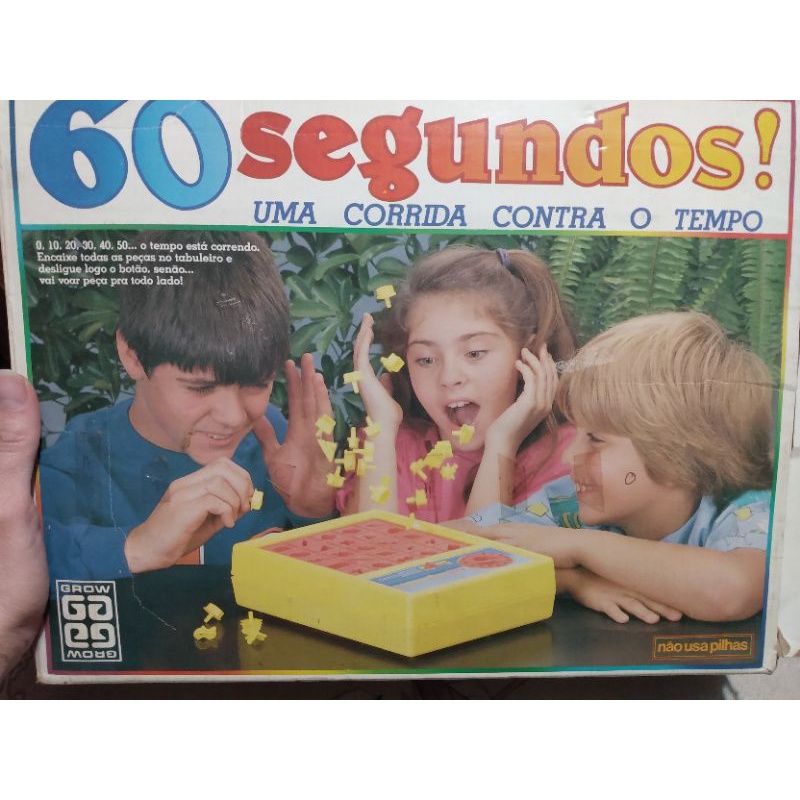 Jogo 60 Segundos Contra O Tempo Time Puzzle