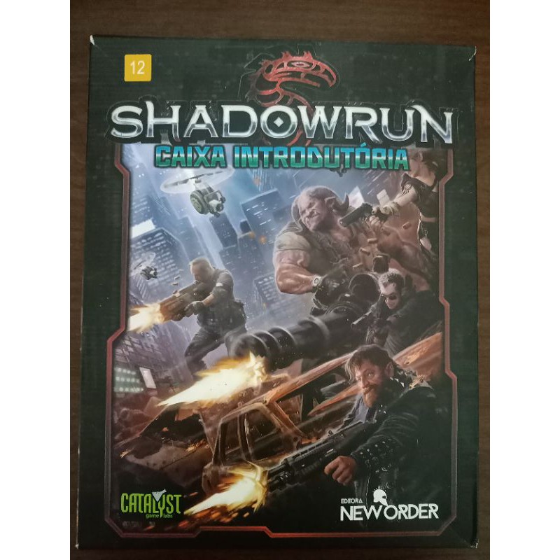 Shadowrun Caixa Introdutória - RPG | Shopee Brasil