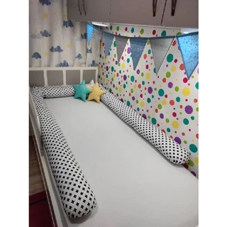 Minhocão para cama infantil / Protetor para bebê / Rolinho para proteção