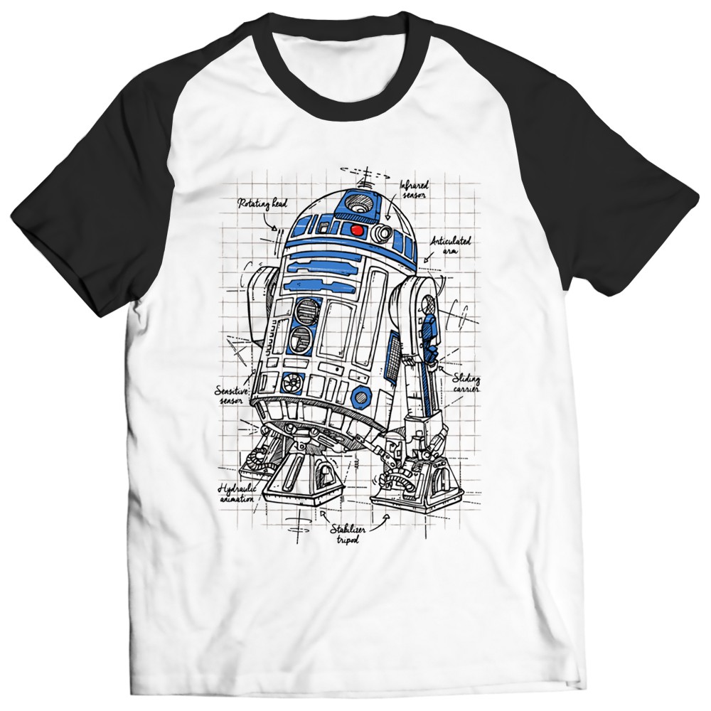 Camiseta r2d2 new arrivals