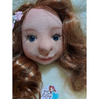 Obobb Rapunzel brinquedos, boneca de maquiagem, brinquedo de vestir, para  presentes, cabeça de boneca para pentear o cabelo