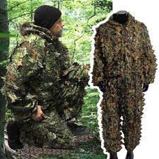 Roupa De Caça Camuflada, 2 Cores, Ghillie, Conjunto De Roupa De