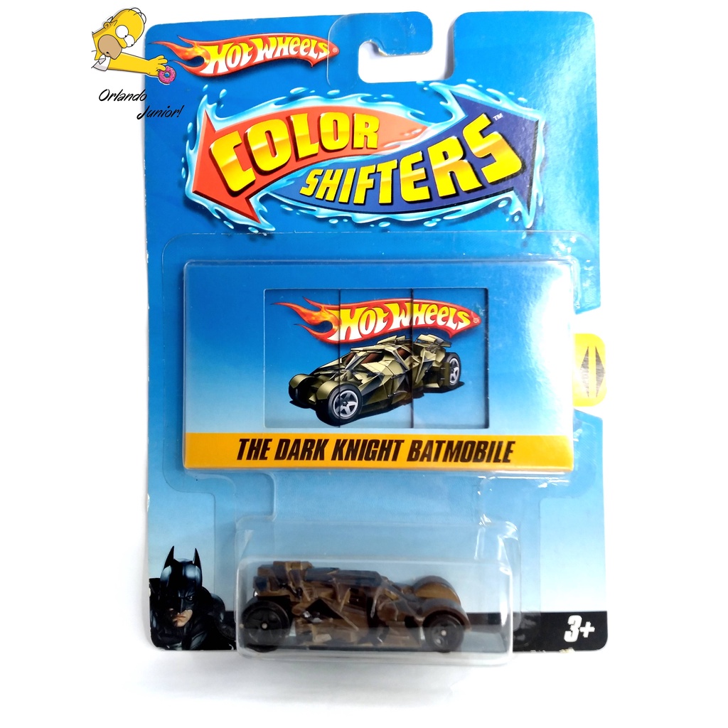 Hot Wheels Batmobile Batman Color Shifters 2011 - Muda de Cor na Água Aberto