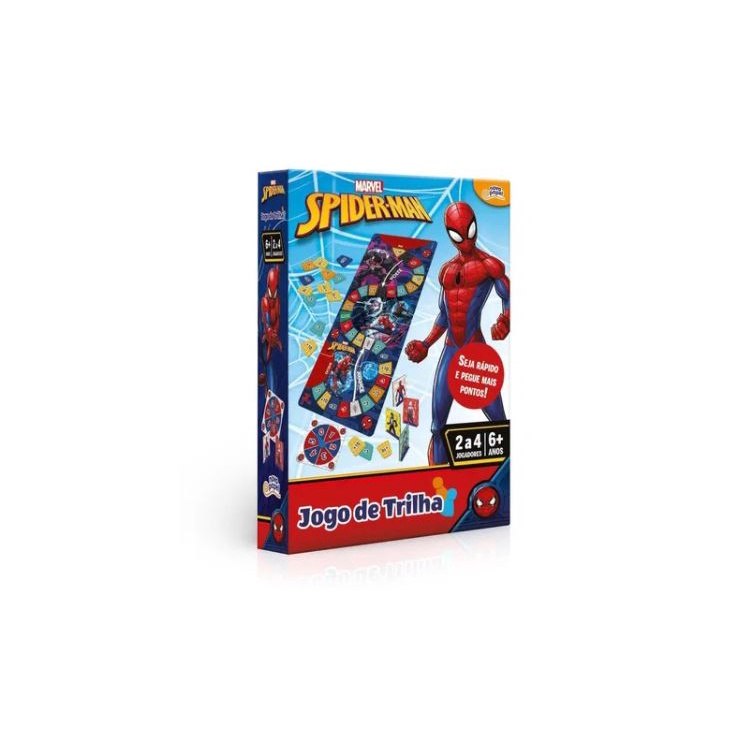 Jogo de Trilha Infantil - Marvel - Spiderman - Toyster