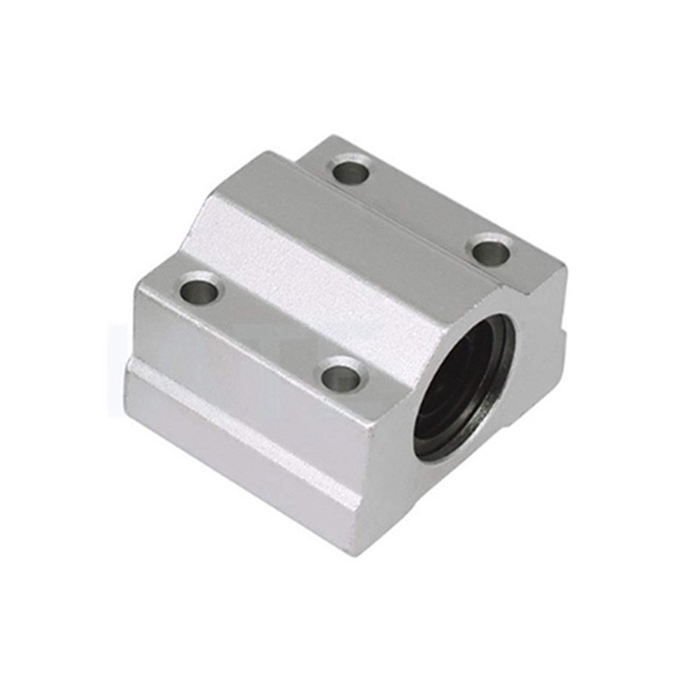 Pillow Block Fechado Deslizante Modelo SC UU Com Rolamento Linear 8mm