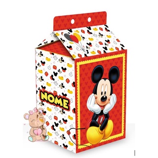 10 Caixinha Milk Mickey