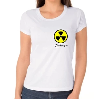 Camisa Radiologia - Profissões Simbolo no peito- tshirt