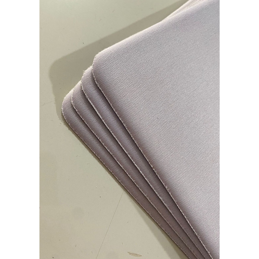 Mousepad Plano 21x17cm Ref 201 Borda Soldada Branco para Sublimação