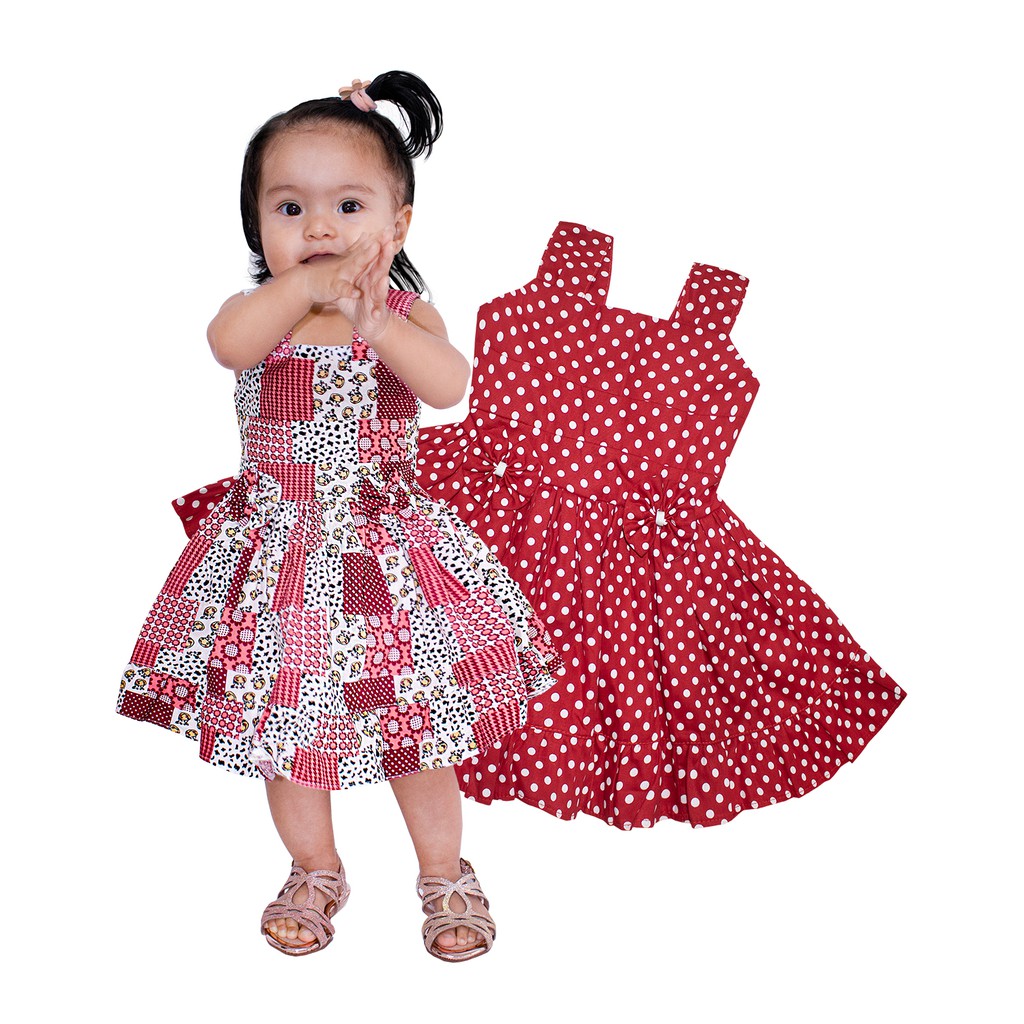 Vestido de menina hot sale de 1 ano