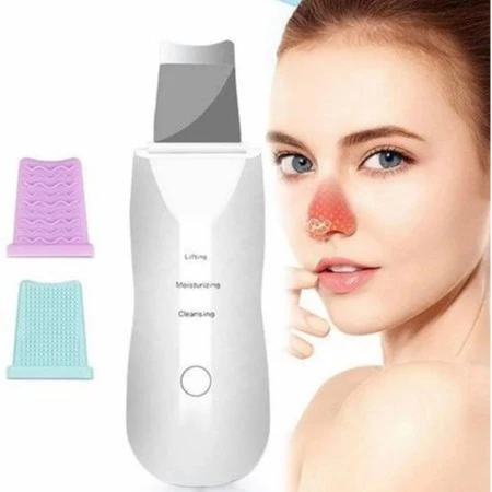 Peeling Ultrassônico Limpador Facial Anti-rugas Sonic Skin Ionização Portátil / Produto de Beleza