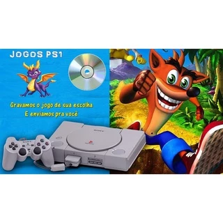 Jogos ps1 mídia física desbloqueados escolha o seu