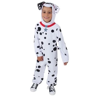 Dalmatas De Criança Fantasia Macacão Infantil De Halloween