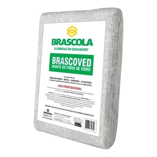 Manta De Fibra De Vidro Para Laminação Brascoved
