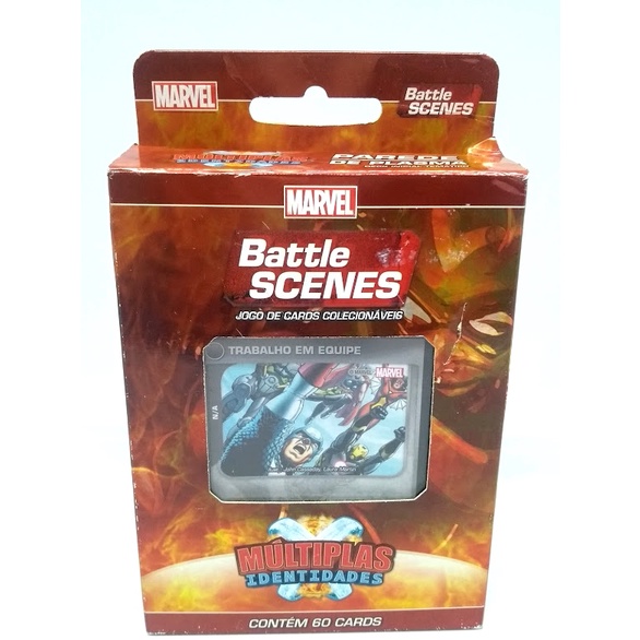 BRAZIL IMPORT: Marvel Battle Scenes Card Game Deck: DO CRIME