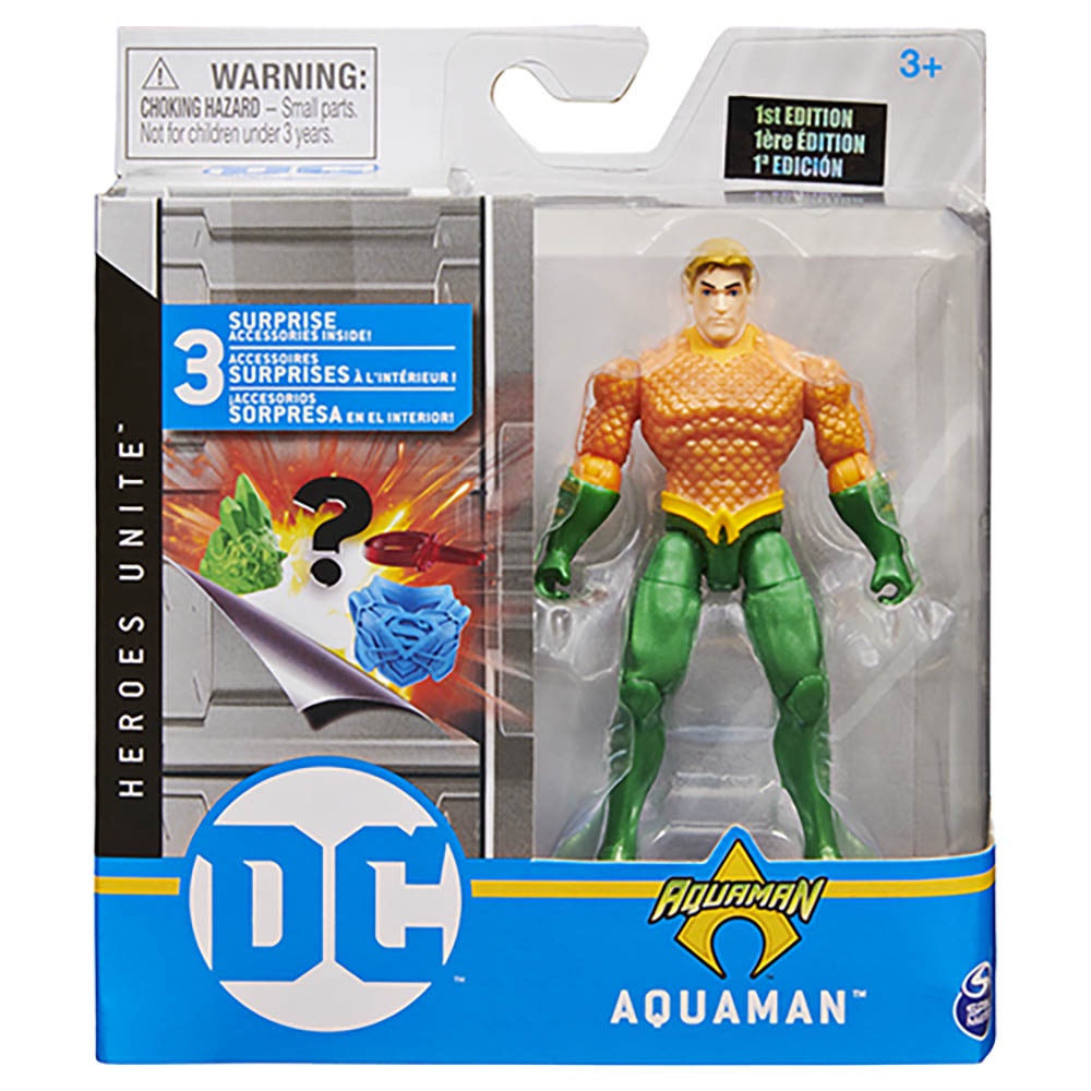 Dc - Figuras De 10 Cm - Aquaman
